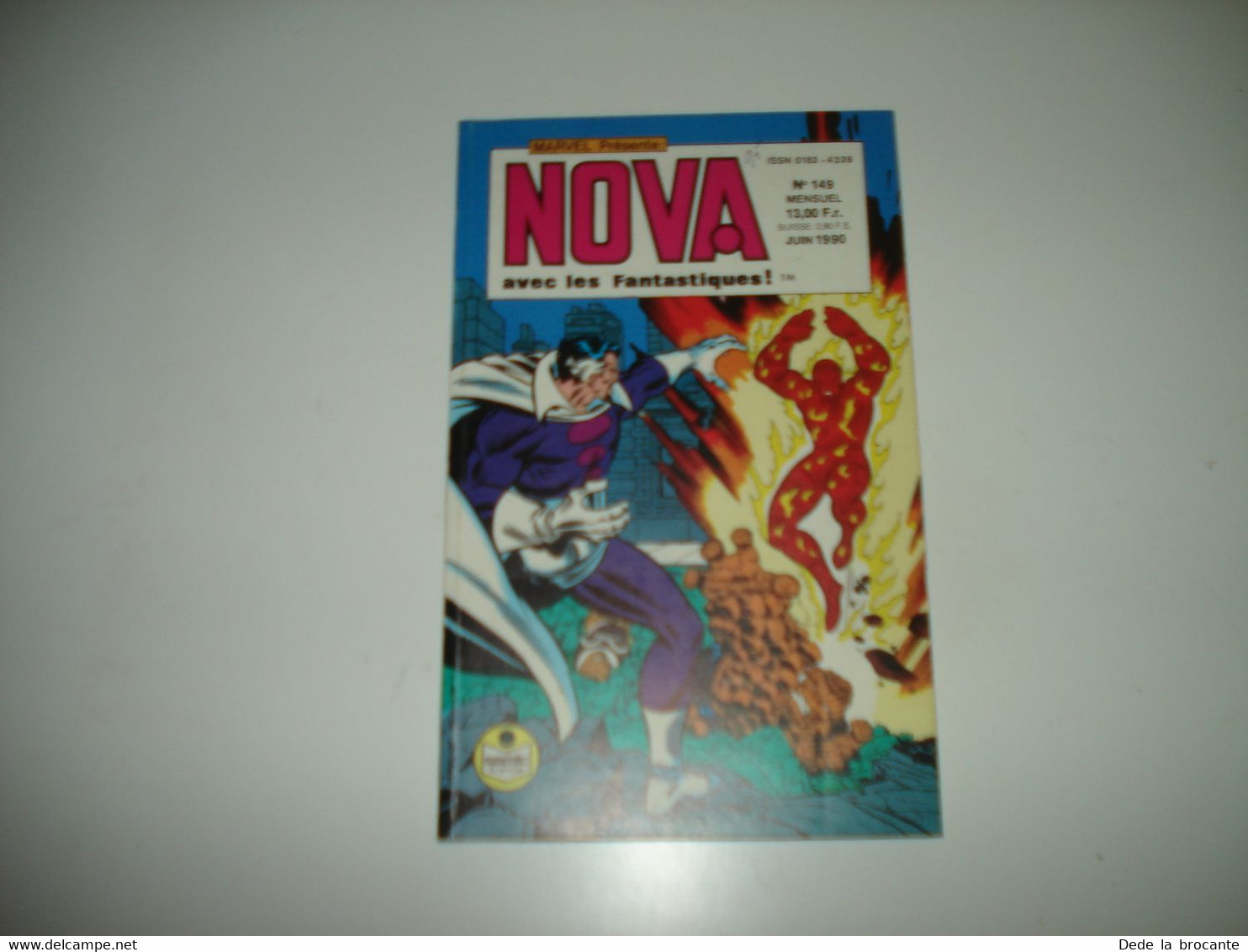 C22 / Marvel Présente  NOVA  N° 149  SEMIC éditions - Juin   1990 -  Comme Neuf - Nova