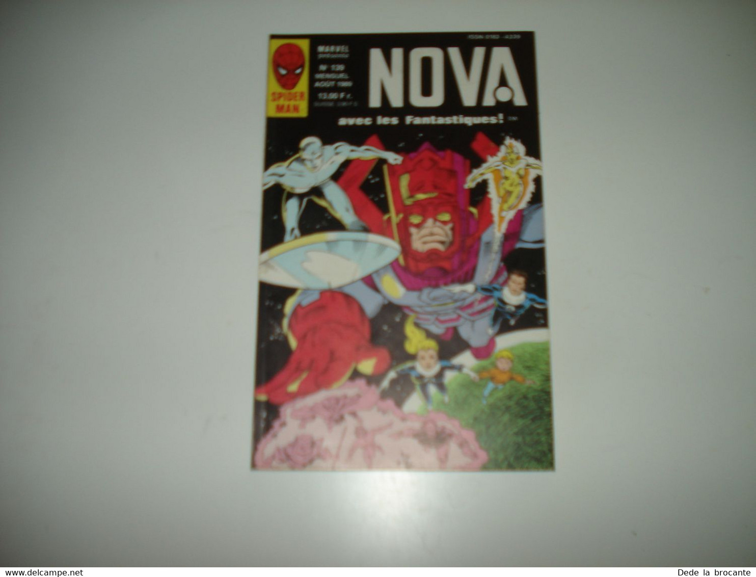 C22 / Spider Man Marvel Présente  NOVA  N° 139  SEMIC  - Aout  1989 -  Comme Neuf - Nova