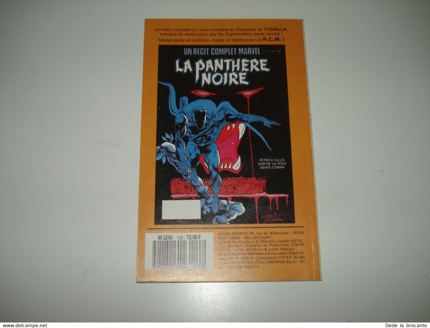 C22 / Spider Man Marvel Présente  NOVA  N° 133  SEMIC  Février  1989  Comme Neuf - Nova