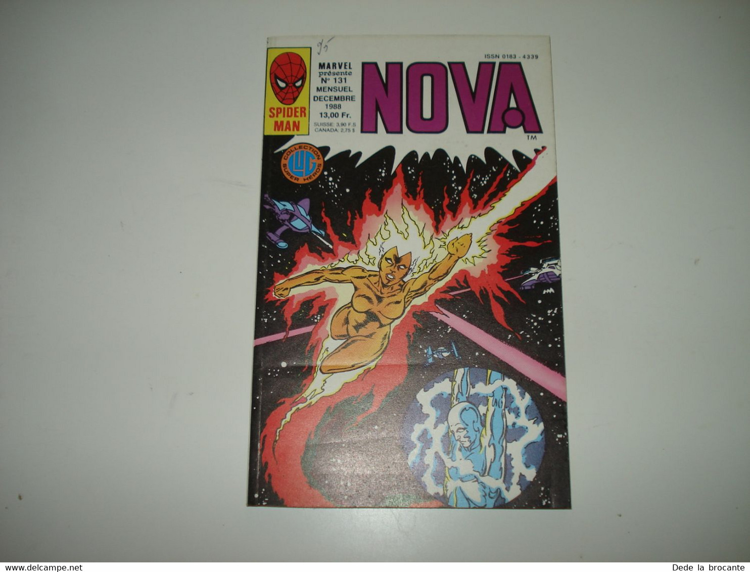 C22 / Spider Man Marvel Présente  NOVA  N° 131  LUG    1988 Comme Neuf - Nova