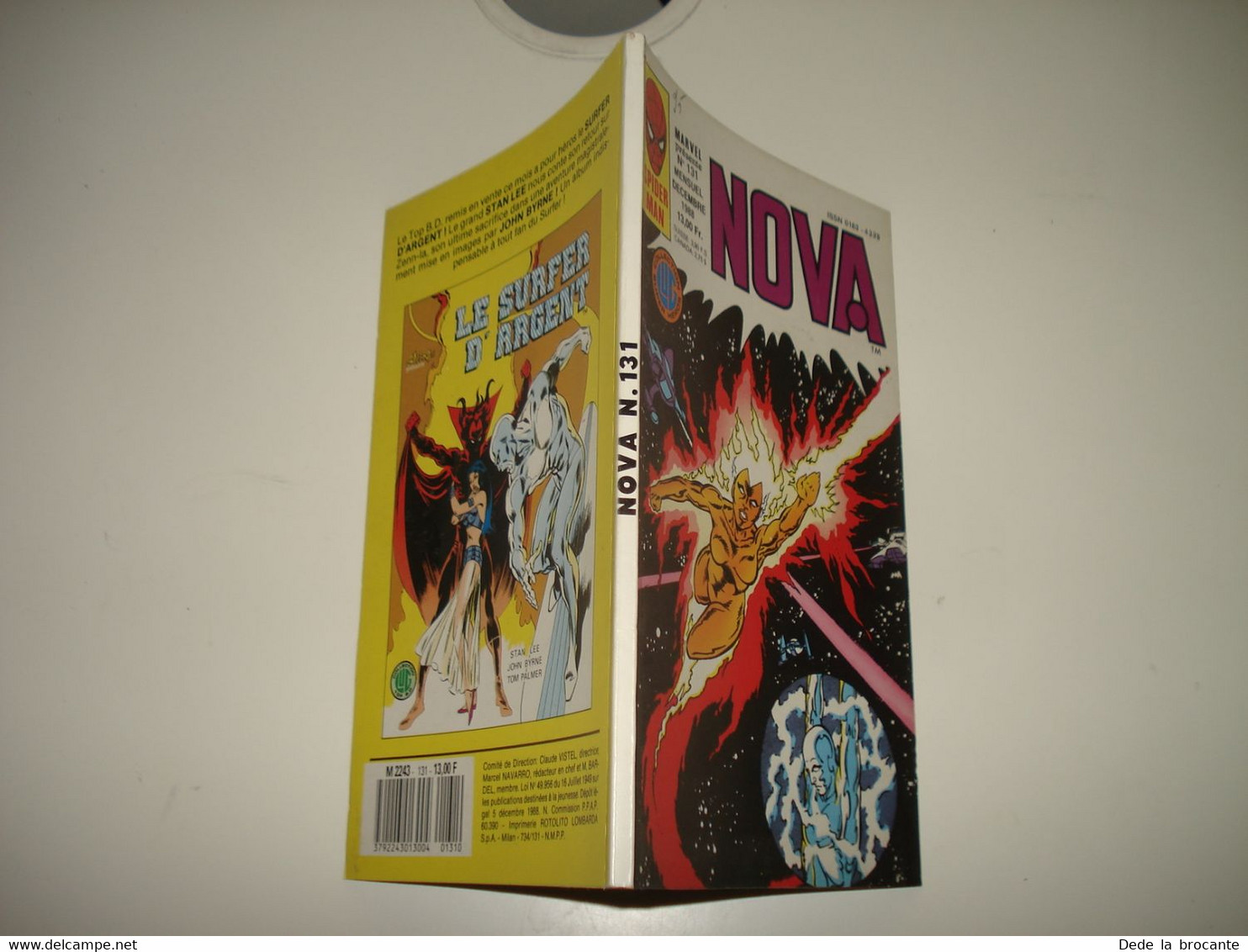 C22 / Spider Man Marvel Présente  NOVA  N° 131  LUG    1988 Comme Neuf - Nova