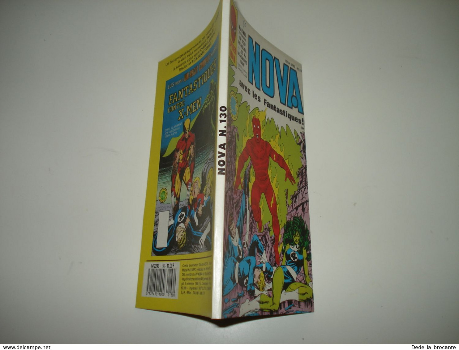 C22 / Spider Man Marvel Présente  NOVA  N° 130  LUG  De 1988  Comme Neuf - Nova