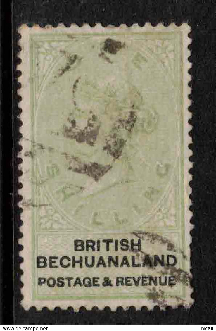 BECHUANALAND 1888 1/- Green And Black SG 15 U #BVL18 - 1885-1895 Colonie Britannique