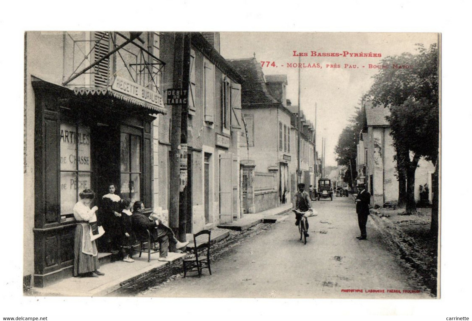 MORLAAS Près Pau - 64 - Béarn - Bourg Mayou - Recette Buraliste - Morlaas