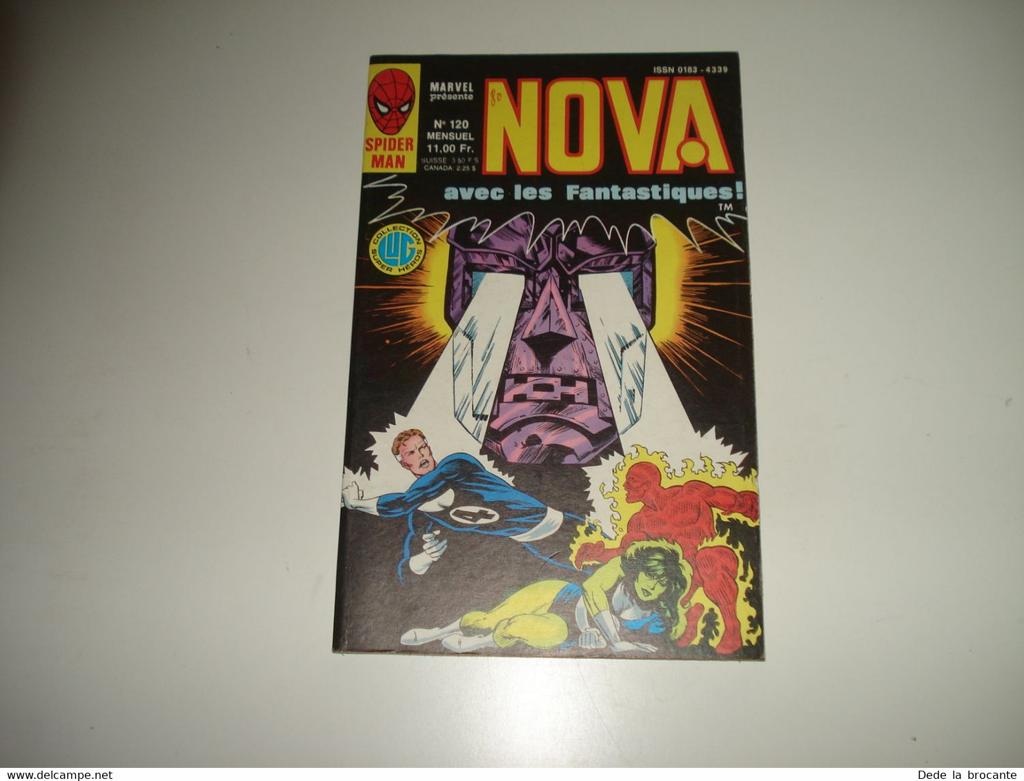 C22 / Spider Man -  Marvel Présente - NOVA  N° 120  -  LUG De  1987  Comme Neuf - Nova