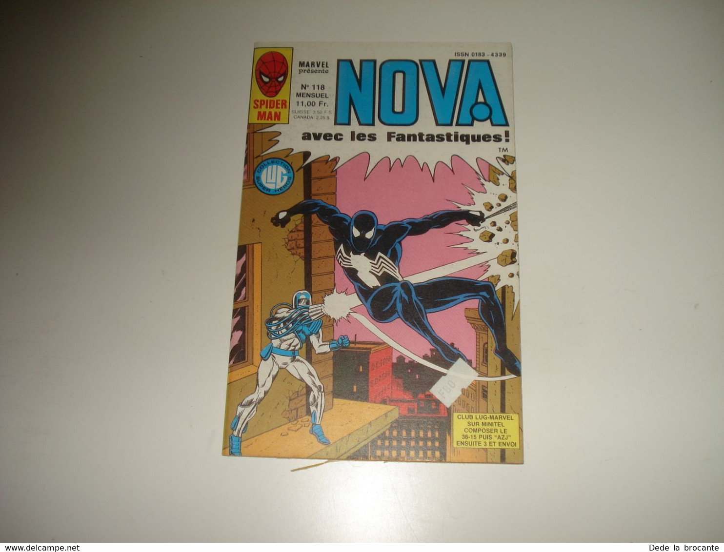 C22 / Spider Man -  Marvel Présente - NOVA  N° 118  -  LUG De  1987 Comme Neuf - Nova