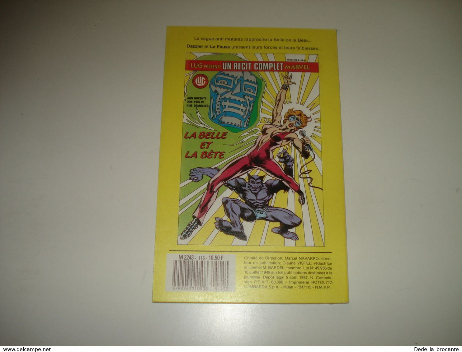 C22 / Spider Man -  Marvel Présente - NOVA  N° 115  -  LUG  De 1987 Comme Neuf - Nova