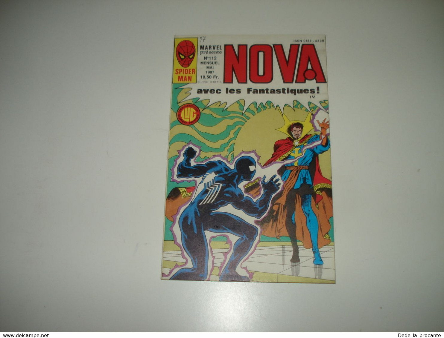 C22 / Spider Man -  Marvel Présente - NOVA  N° 112  -  LUG  De  1987  Comme Neuf - Nova