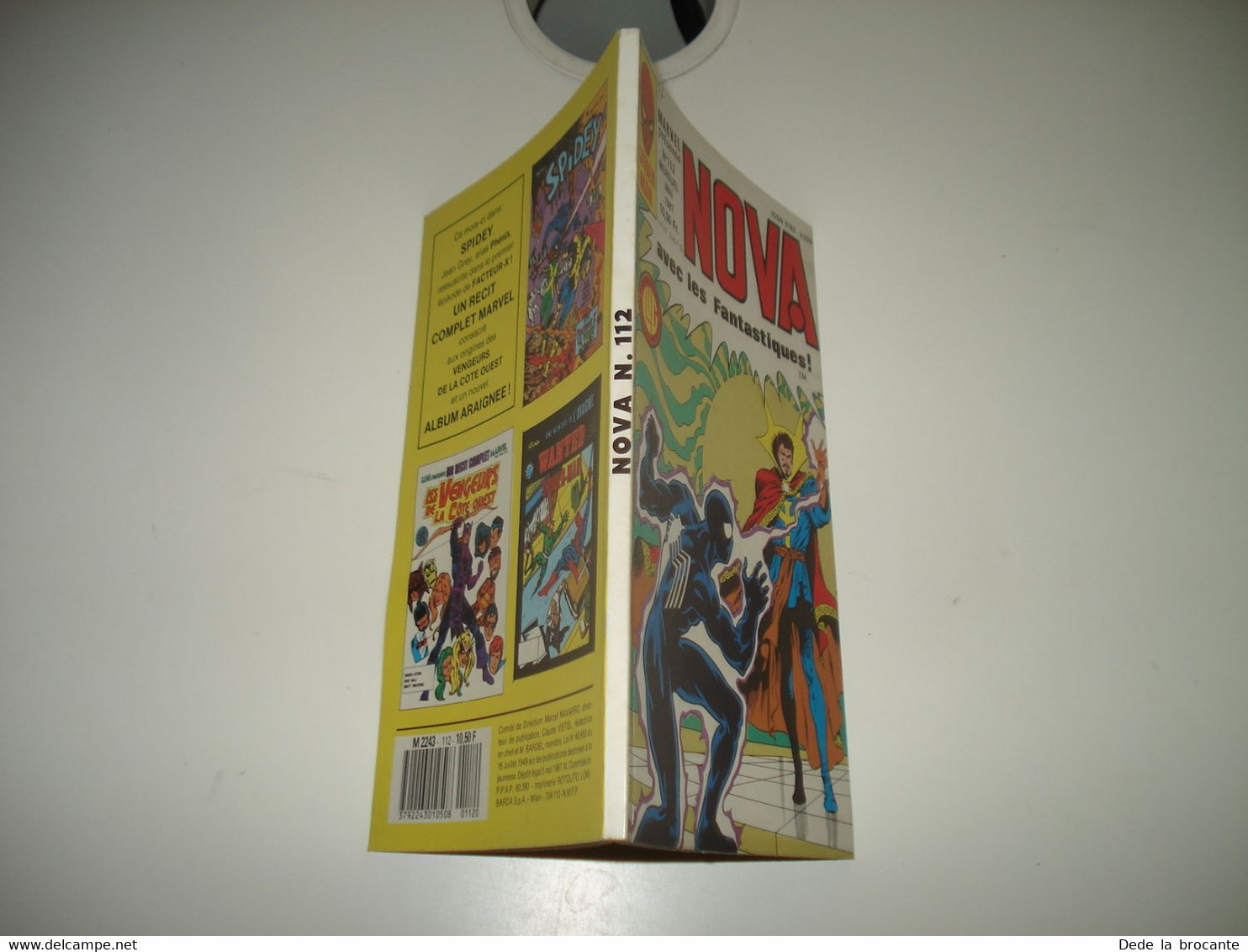 C22 / Spider Man -  Marvel Présente - NOVA  N° 112  -  LUG  De  1987  Comme Neuf - Nova