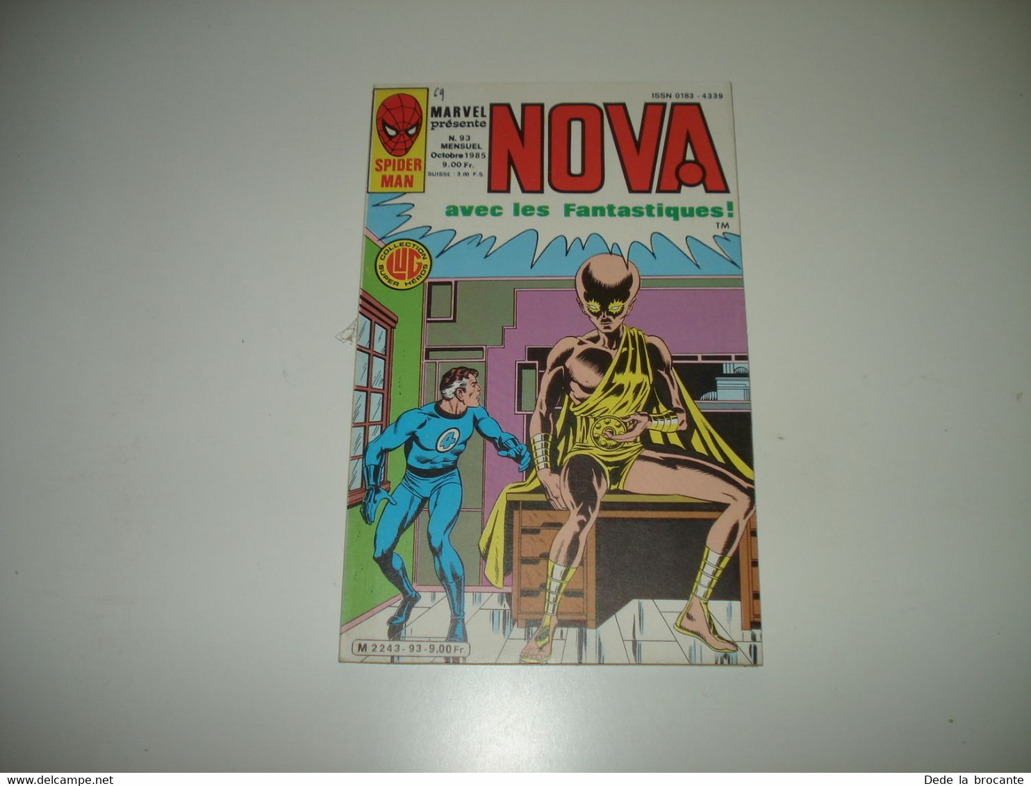 C22 / Spider Man -  Marvel Présente - NOVA  N° 93  LUG Octobre  1985 Comme Neuf - Nova