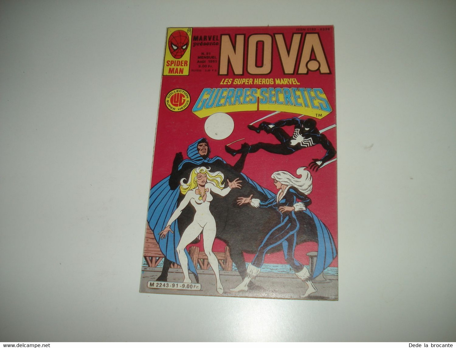 C22 / Spider Man -  Marvel Présente - NOVA  N° 91 LUG Aout  1985 Comme Neuf - Nova