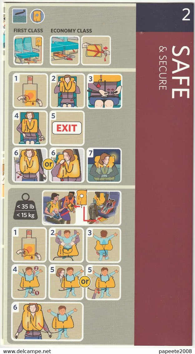 Delta Airline / B 737- 900ER - 06-2020 / Consignes De Sécurité / Safety Card (grand Format) - Safety Cards