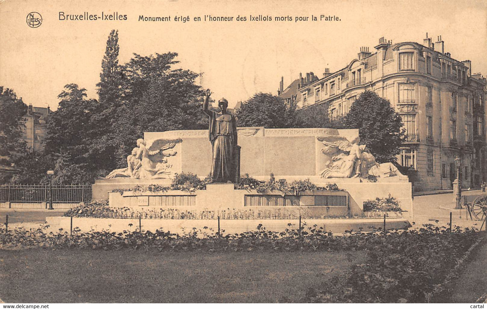 BRUXELLES-IXELLES - Monument érigé En L'honneur Des Ixellois Morts Pour La Patrie - Elsene - Ixelles
