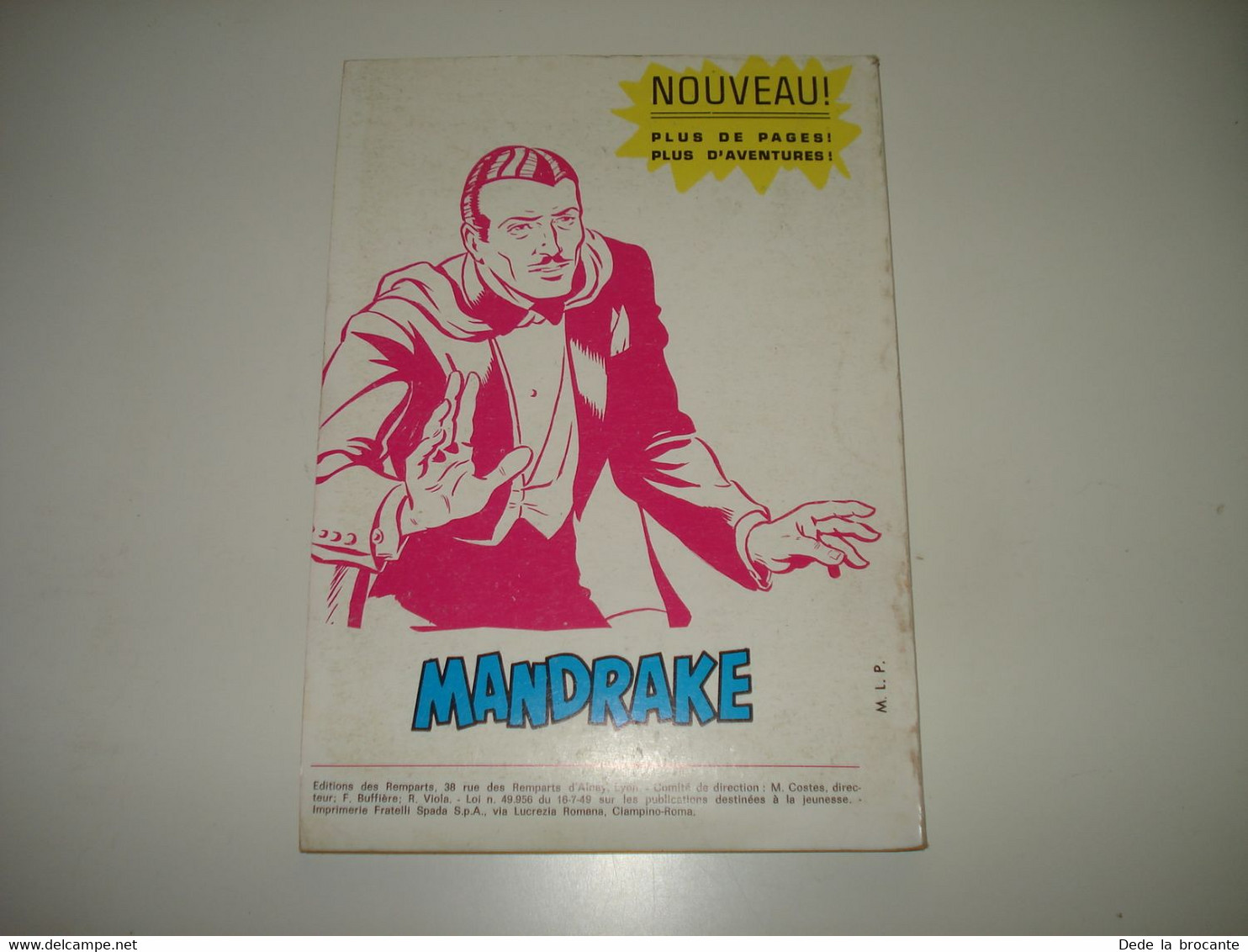 C22 / Spécial Fantôme Album 7 - Reliure Des N° 66 , 67 , 68  De 1969  - Exemplaire Avec Les Cartes Encore Attachées !!!! - Phantom