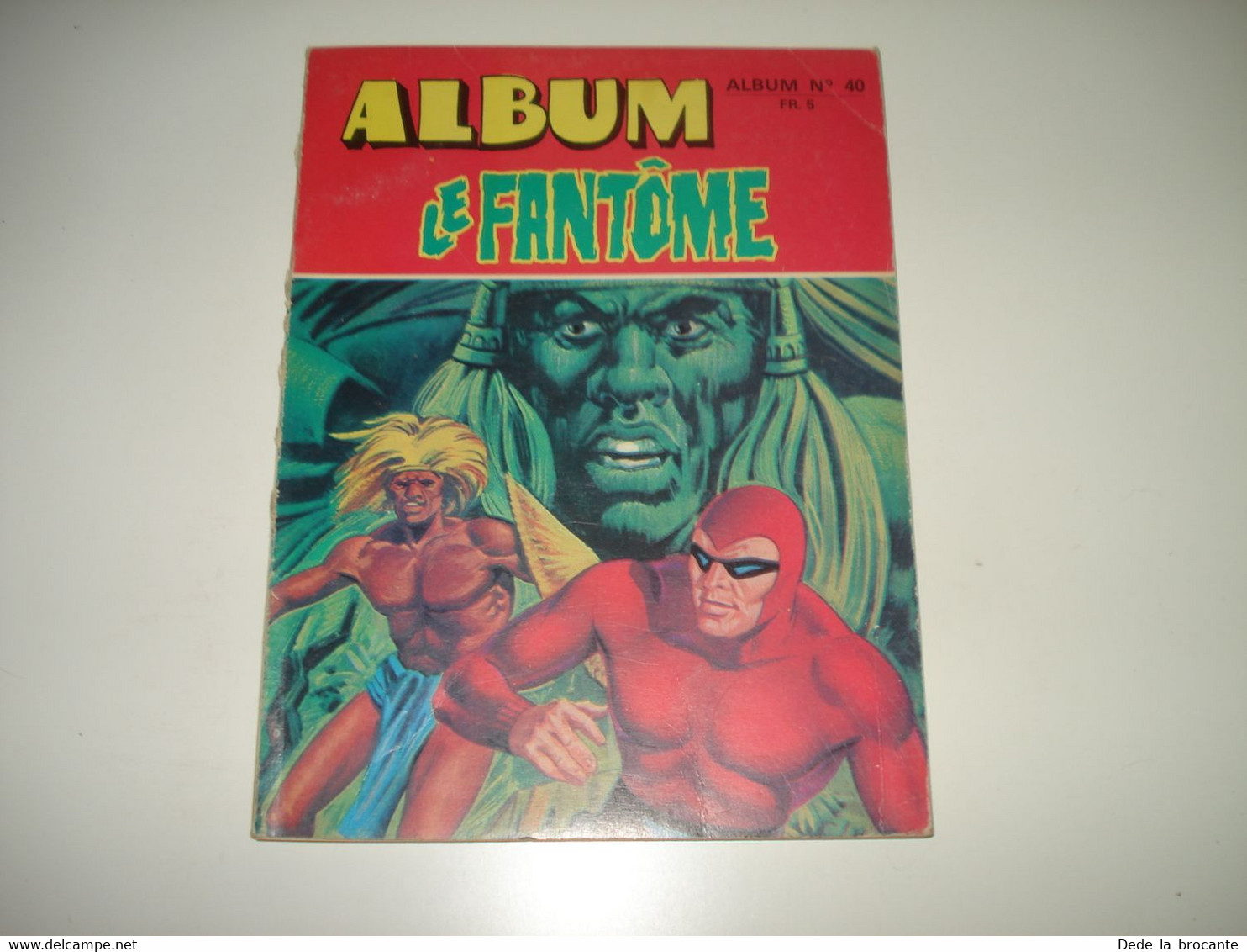 C22 / Album Le Fantôme N° 40 -  Aventures Américaines Reliure Des N° 411 , 412 , 413 , 414 - Editions Des Remparts 1972 - Phantom