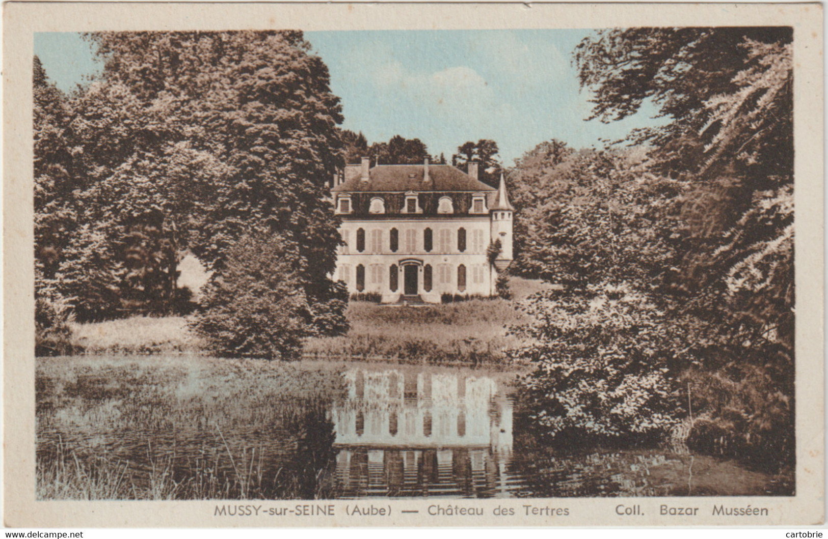 Dépt 10 - MUSSY-SUR-SEINE - Château Des Tertres - Mussy-sur-Seine