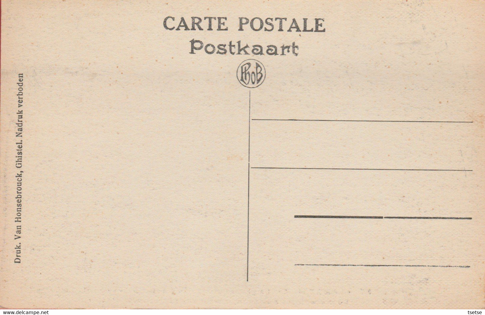 De Leugenboom ( Koekelare)-Lange Max-La Grosse Pièce/Le Mécanisme Du Canon Abrité Par Une Coupole D'acier ( Verso Zien ) - Koekelare