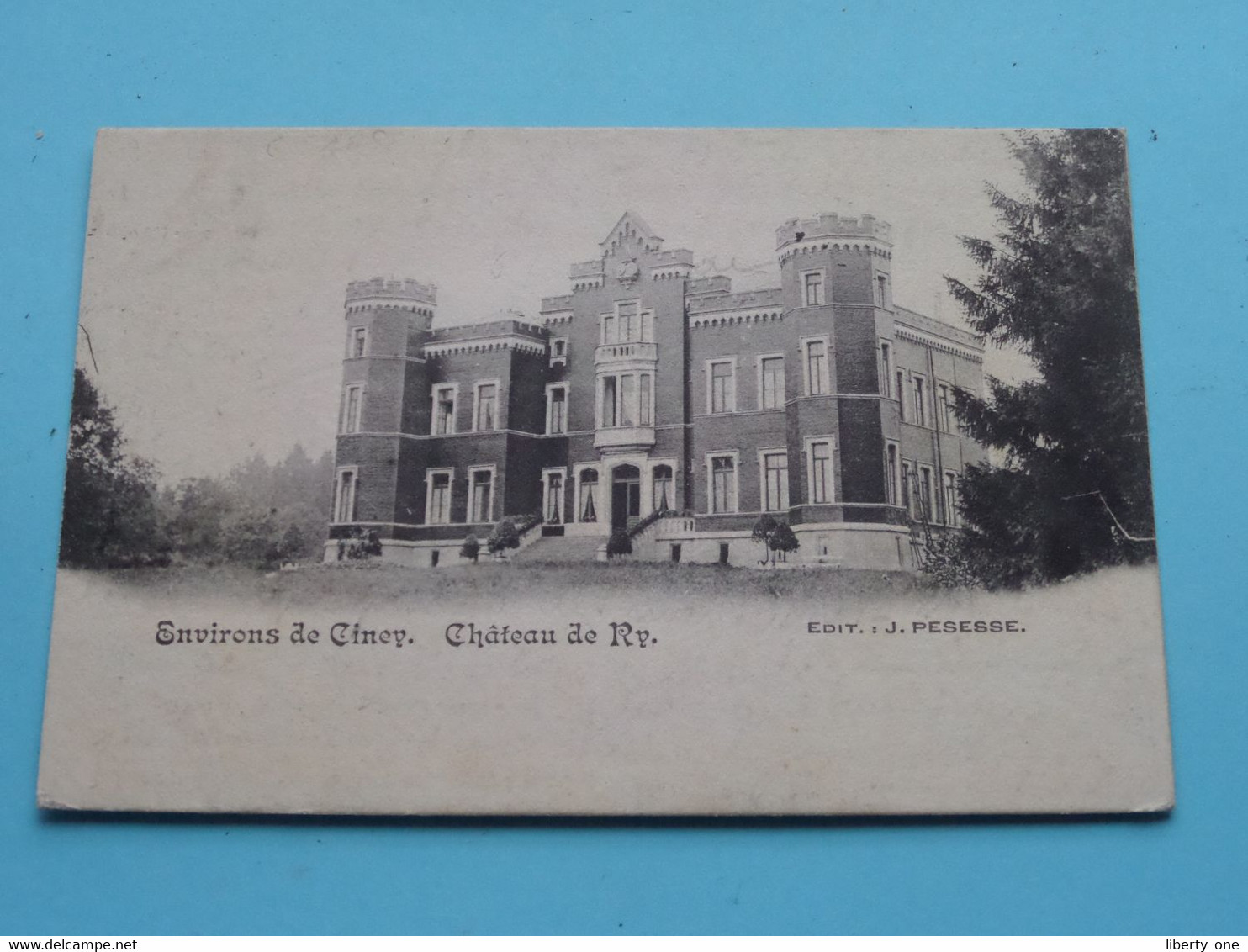 Environs De CINEY - Château De RY ( Edit. : J. PESESSE ) 1906 ( Zie/voir SCANS >>> Detail ) ! - Hamois