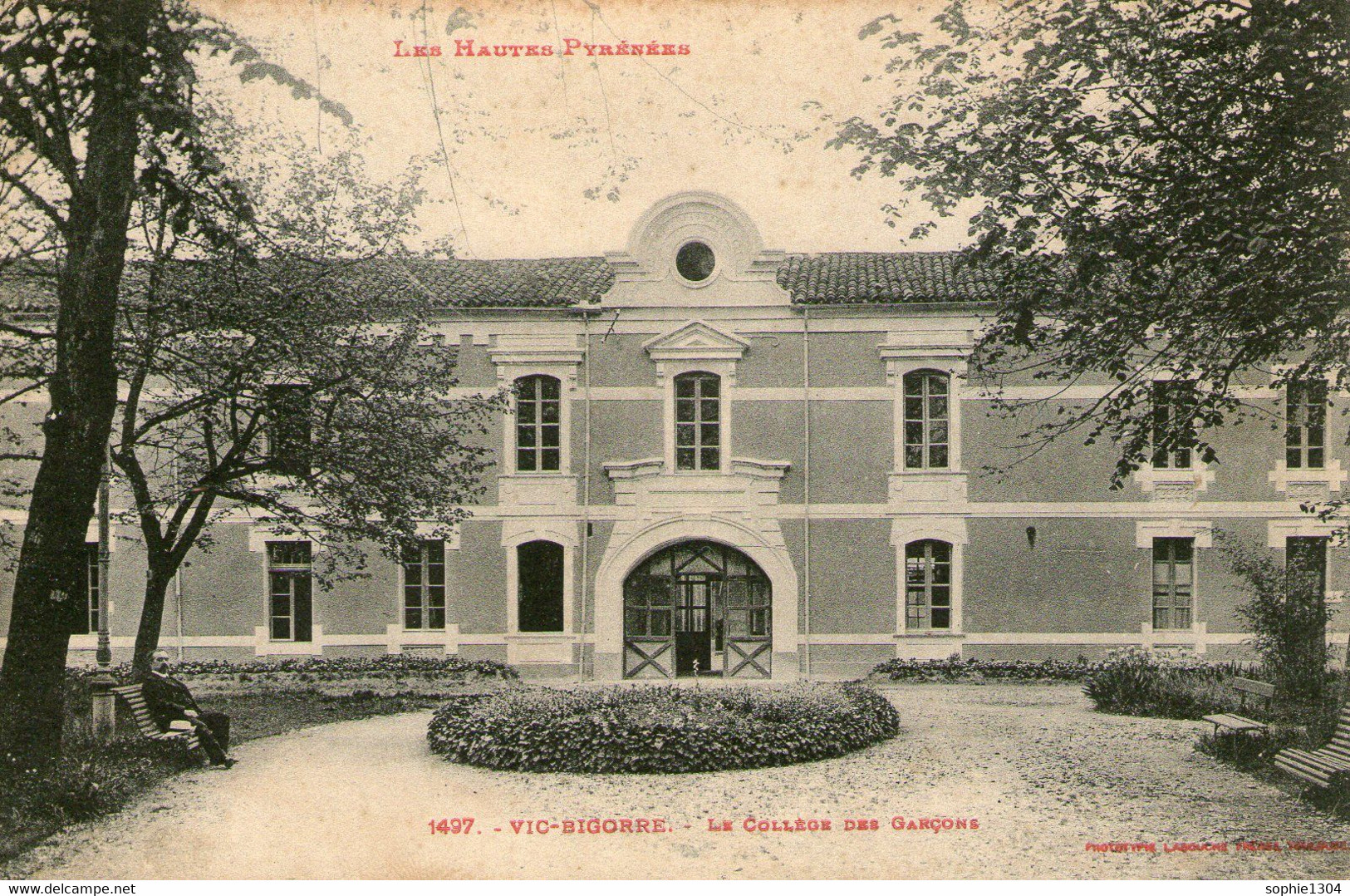 VIC- BIGORRE - Le Collège Des Garçons - - Vic Sur Bigorre