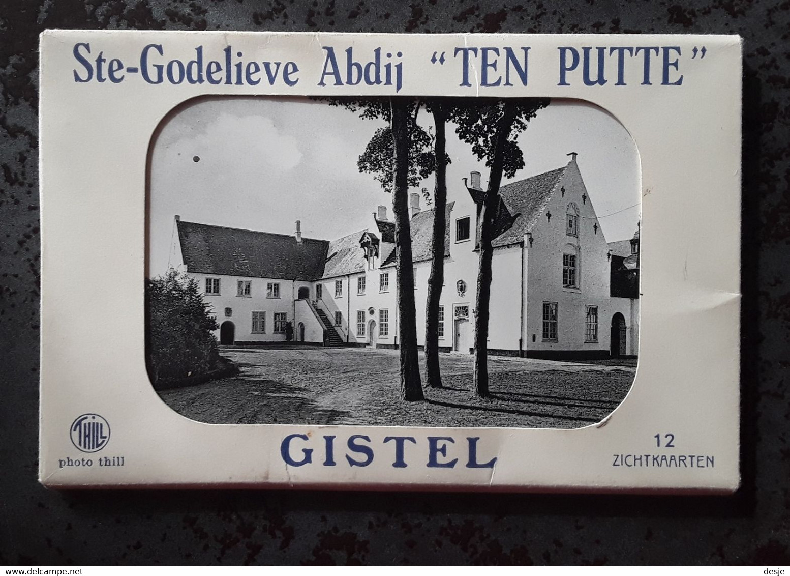 Gistel Sint-Godelieve Abdij "Ten Putte" Map Met 12 Zichtkaarten - Gistel