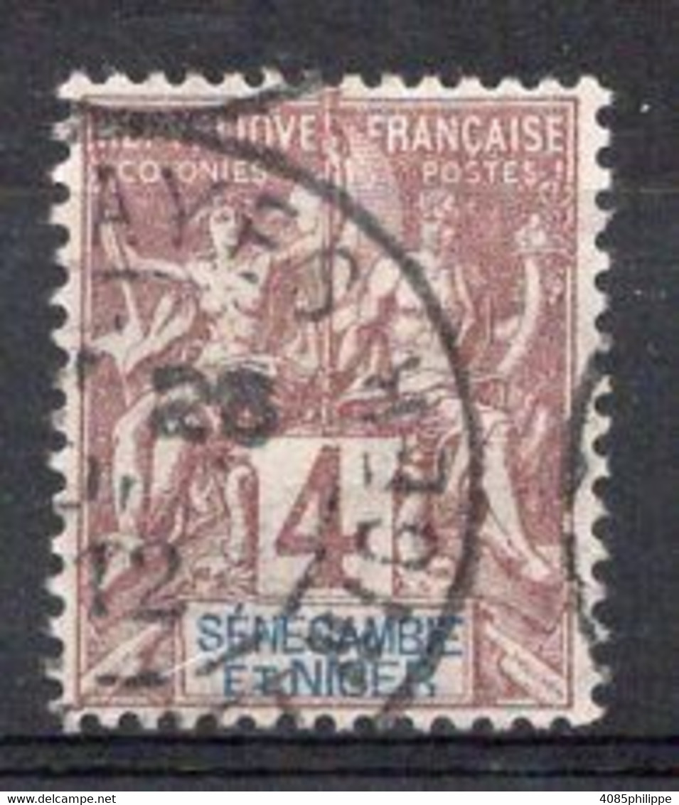 Sénégambie Niger N°3 Oblitéré TB Cote 6€50 - Used Stamps