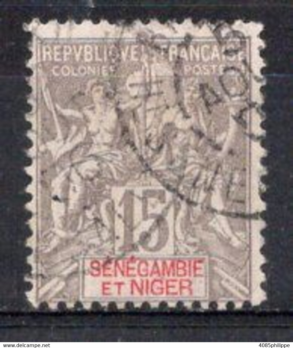 Sénégambie Niger N°6 Oblitéré TB Cote 17€00 - Gebraucht