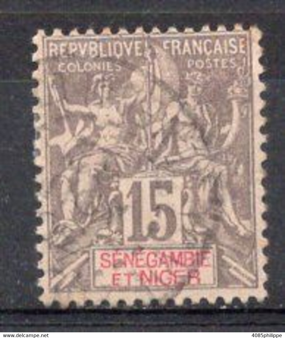 Sénégambie Niger N°6 Oblitéré TB Cote 17€00 - Used Stamps