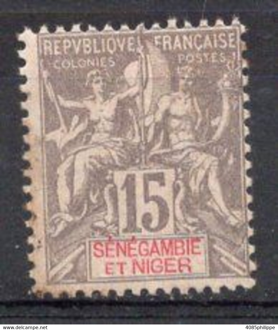 Sénégambie Niger N°6 Oblitéré TB Cote 17€00 - Oblitérés