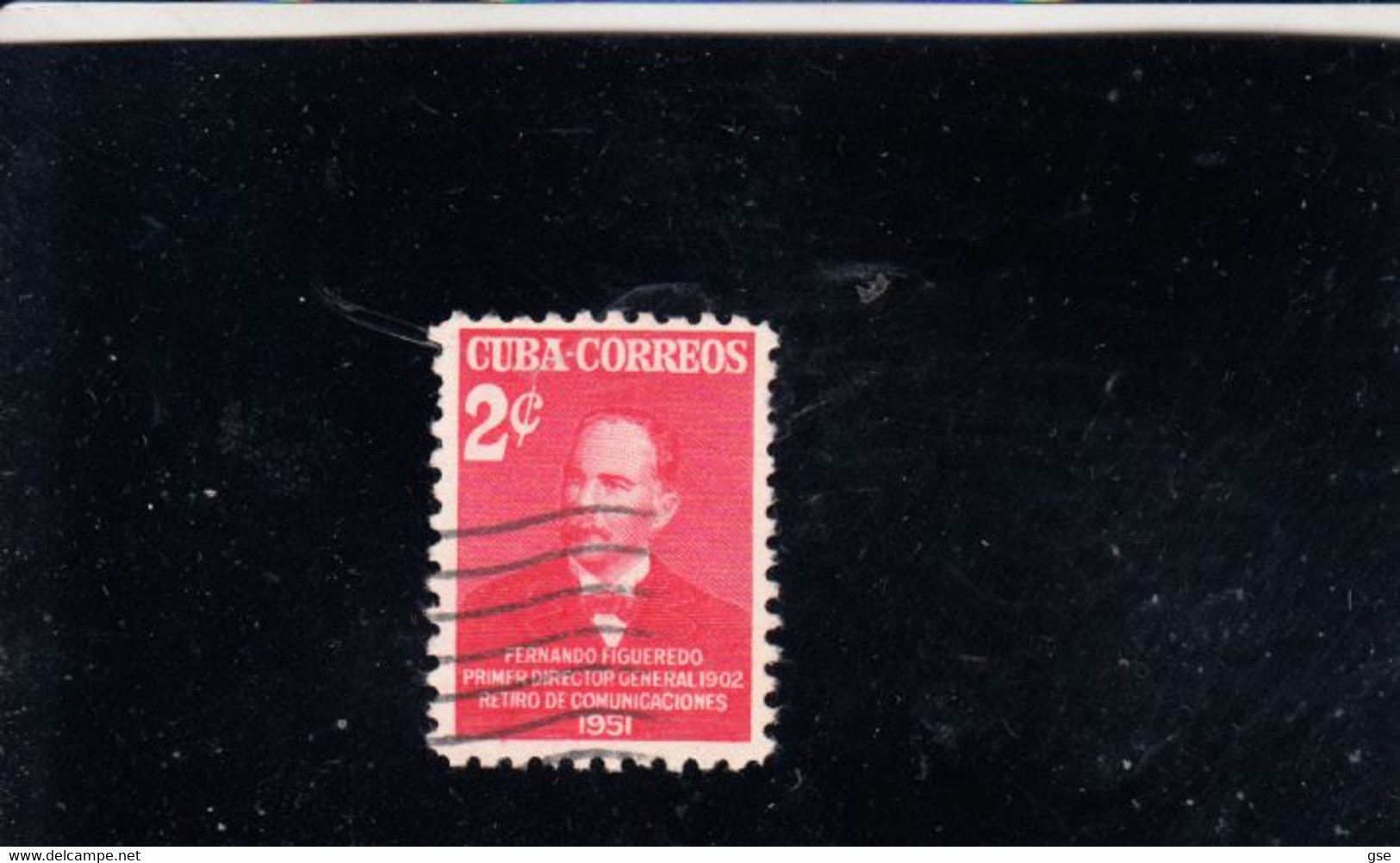 CUBA  1951- Yvert  339° -  Figueredo -.- - Used Stamps