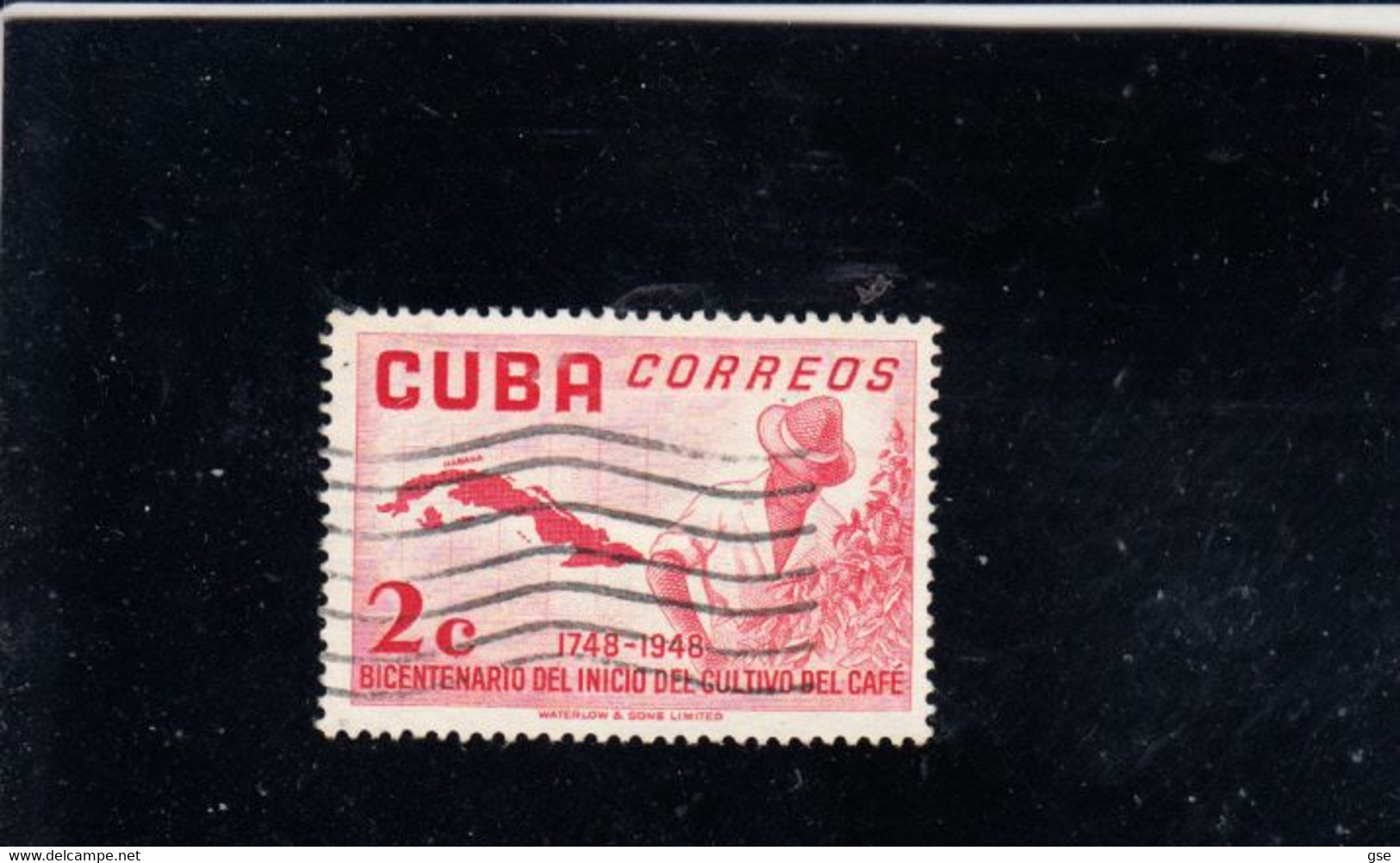 CUBA  1952 - Yvert  365° - Caffè -.- - Used Stamps