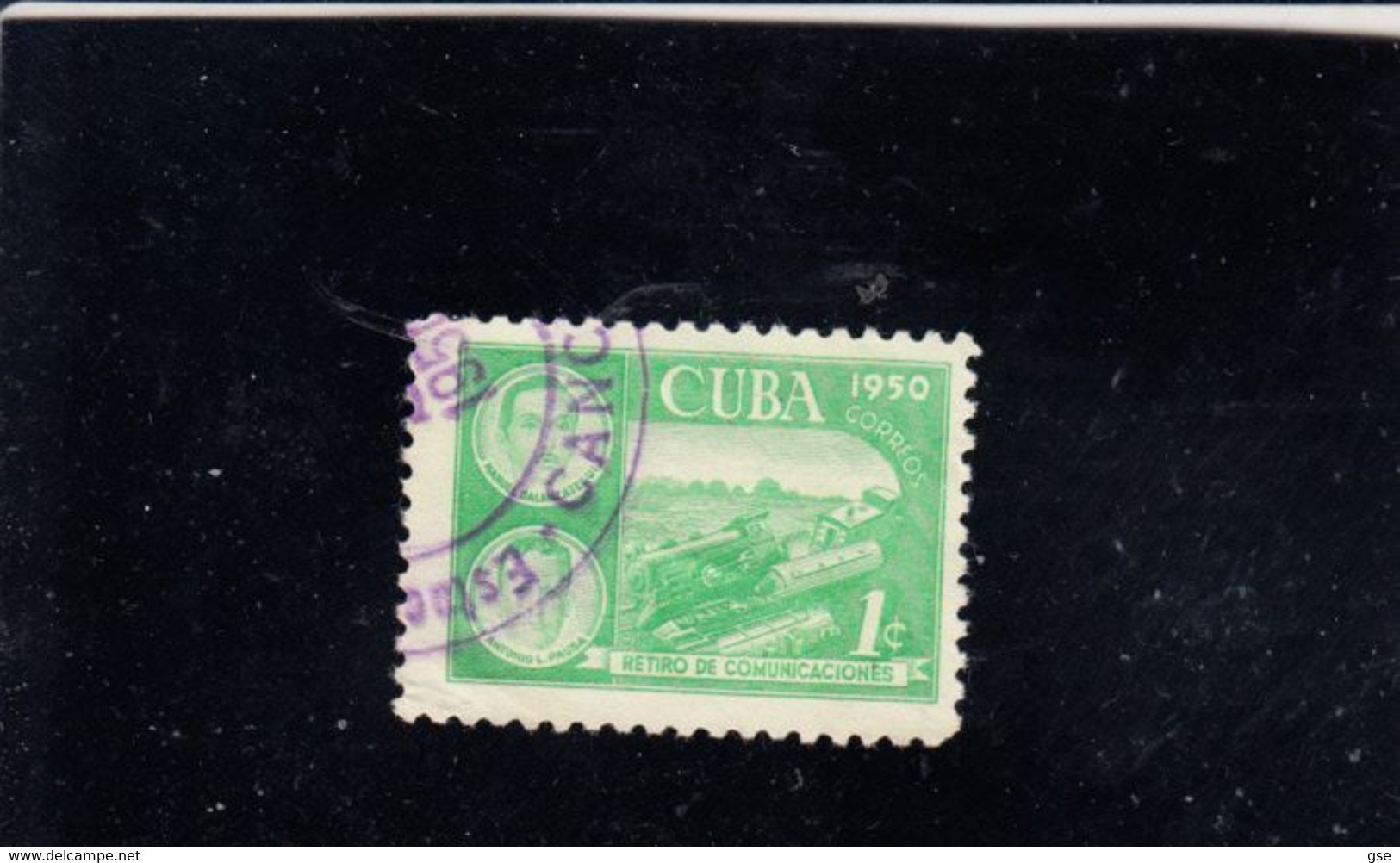 CUBA  1950 - Yvert  338° -  Servizi Postali -.- - Used Stamps