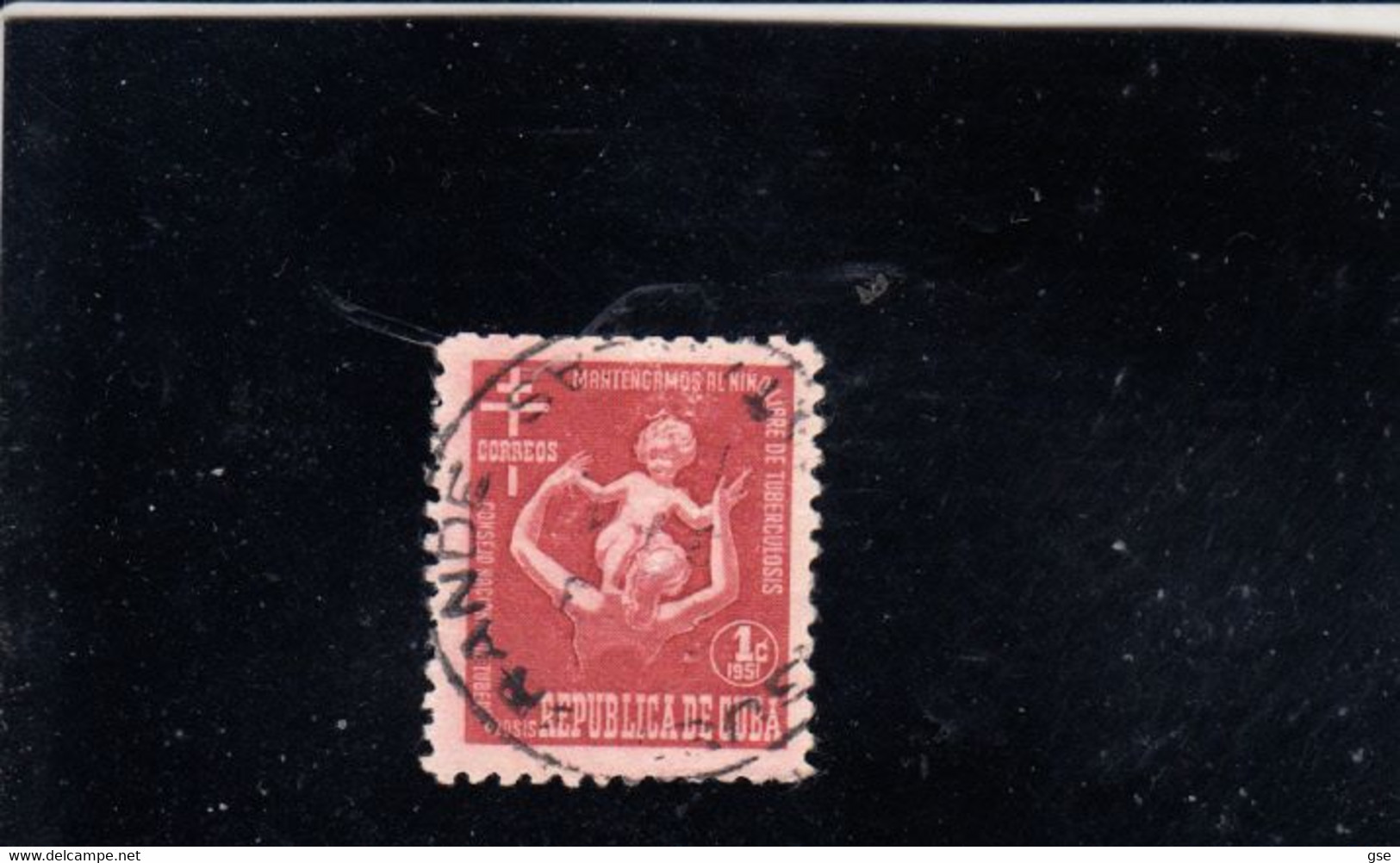 CUBA  1951 - Yvert   13° -  Tubercolosi -.- - Charity Issues