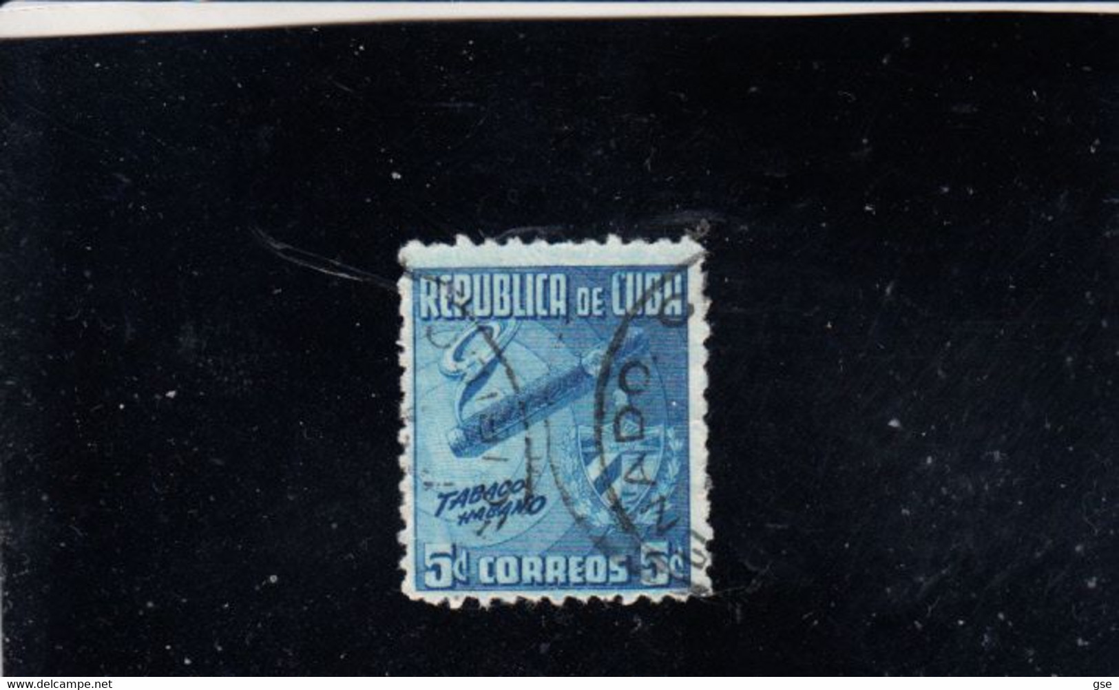 CUBA  1948 - Yvert  316° -   Tabacco -.- - Oblitérés