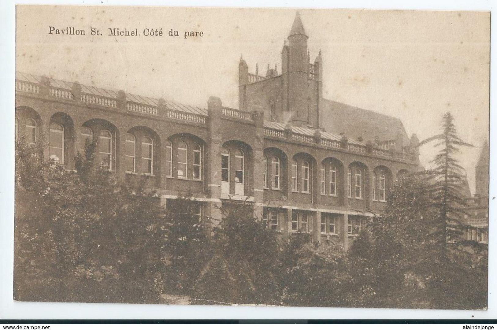 Wavre-Notre-Dame - Onze-Lieve-Vrouw-Waver - Institut Des Ursulines - L'Eglise - Pavillon St. Michel Côté Du Parc - 1927 - Sint-Katelijne-Waver