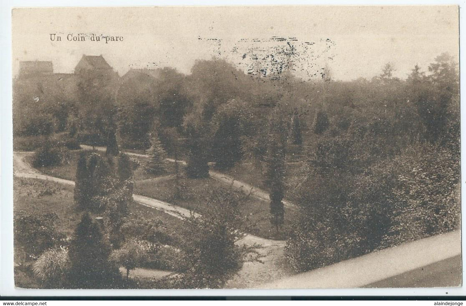 Wavre-Notre-Dame - Onze-Lieve-Vrouw-Waver - Institut Des Ursulines - Un Coin Du Parc - 1924 - Sint-Katelijne-Waver