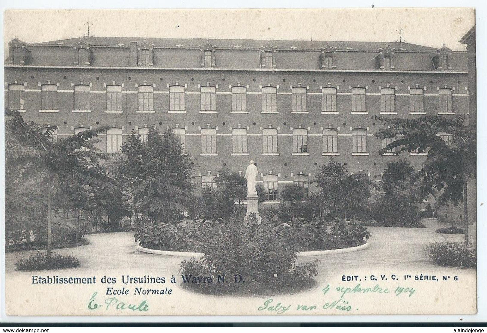 Wavre-Notre-Dame - Onze-Lieve-Vrouw-Waver - Institut Des Ursulines - Ecole Normale - Sint-Katelijne-Waver