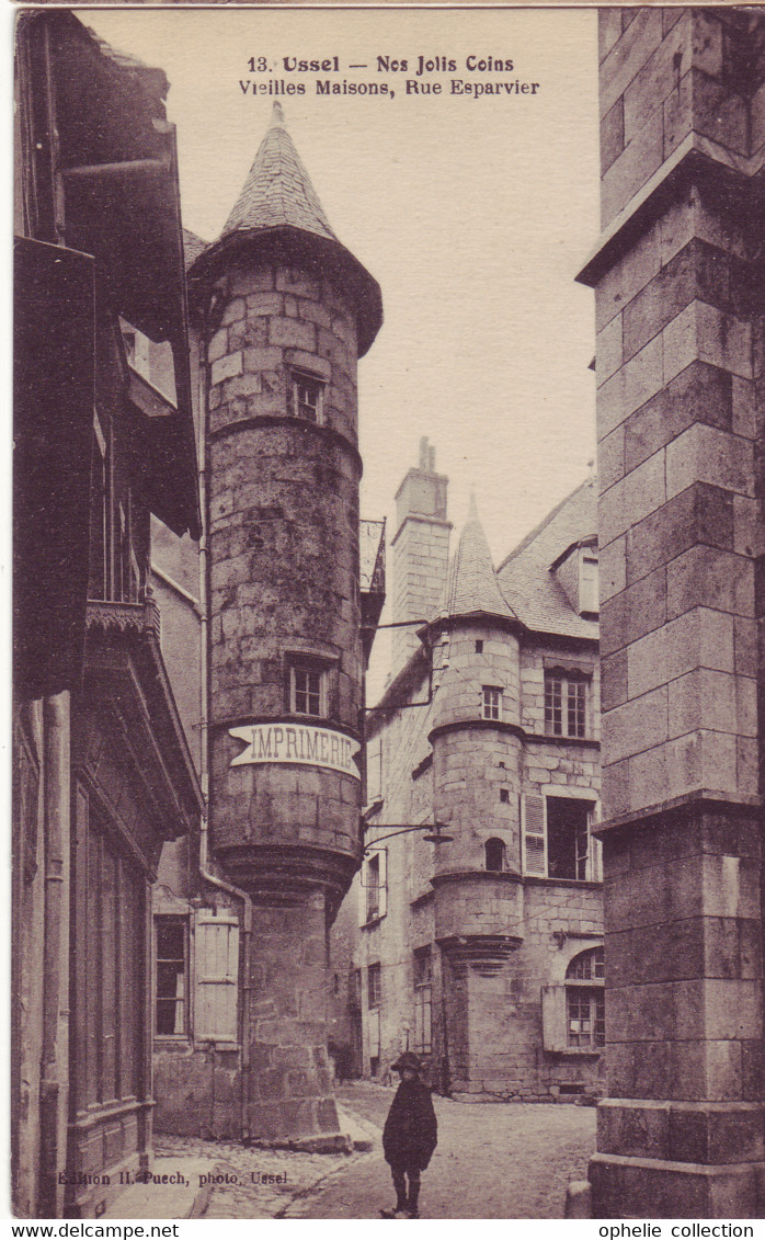 France - Corrèze - Ussel - Vieilles Maisons - Rue Esparvier - 390 - Ussel