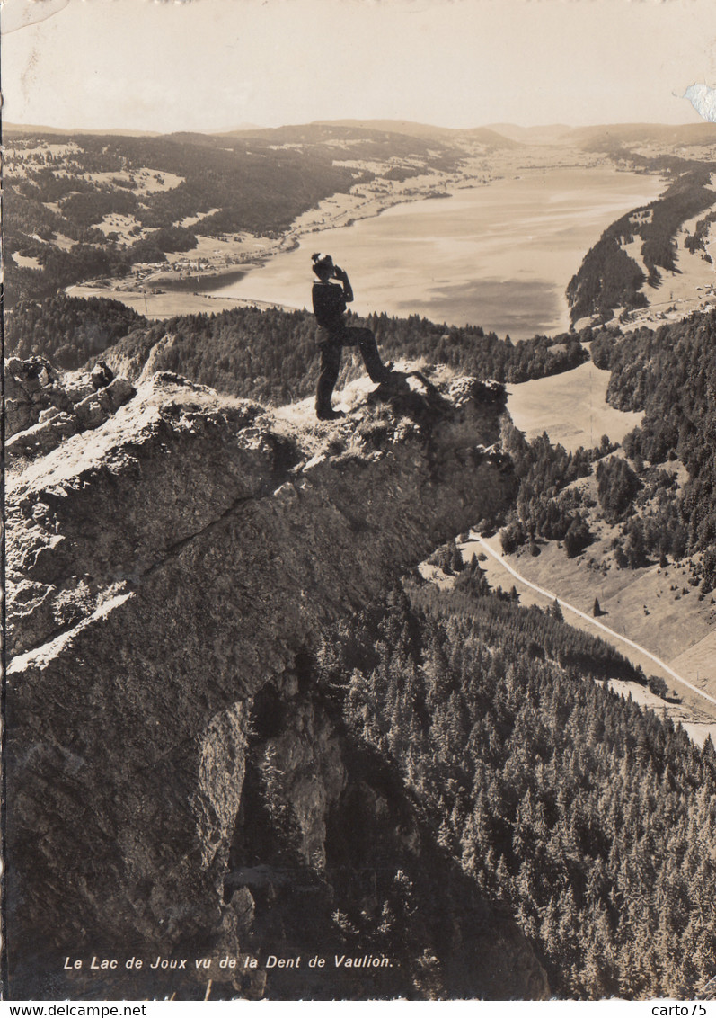 Suisse - Lac De Joux Vu De La Dent Du Vaulion - 1939 - RARE - Vaulion