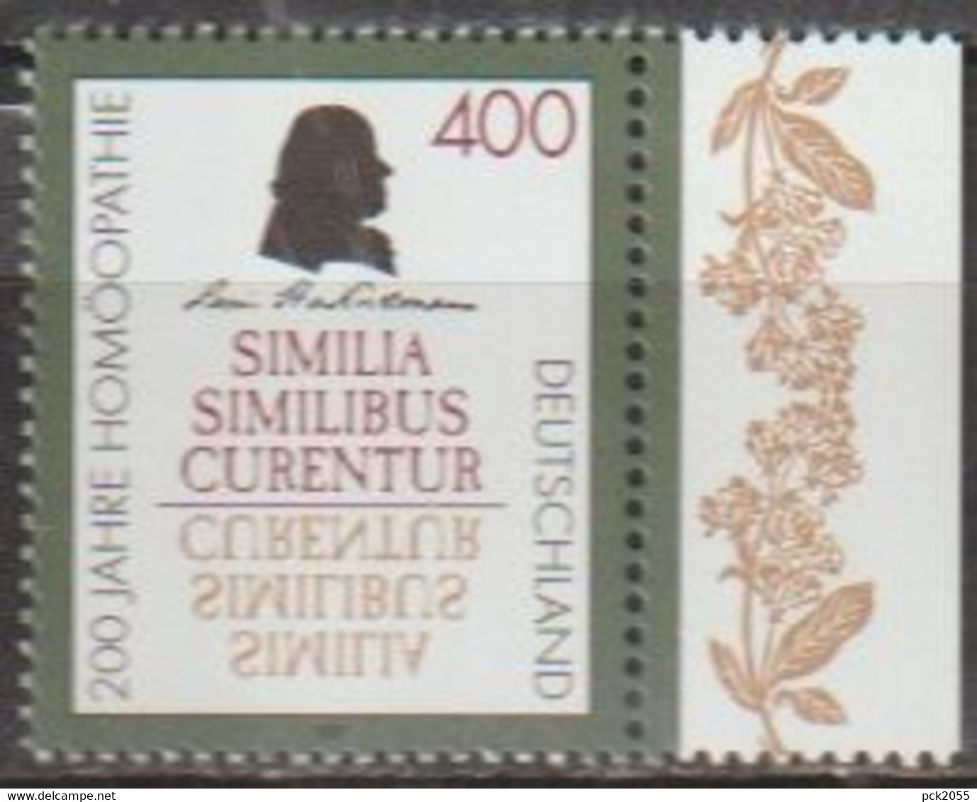 BRD 1996 MiNr.1880 ** Postfrisch 200 Jahre Homöopathie (A 2679)günstige Versandkosten - Unused Stamps