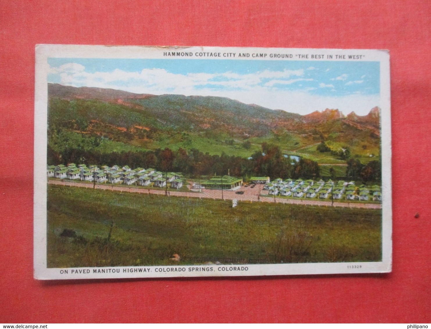 Hammond Cottage City & Camp Ground   Colorado Springs Colorado > Colorado Springs   Ref 5735 - Colorado Springs