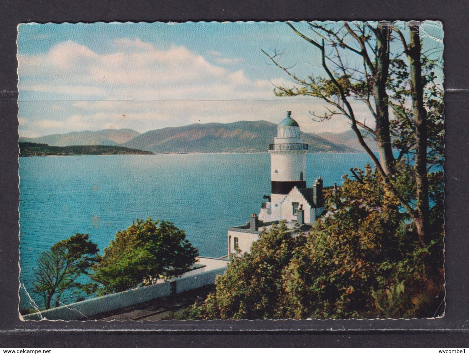 SCOTLAND - Cloch Lighthouse Used Postcard As Scans - Renfrewshire