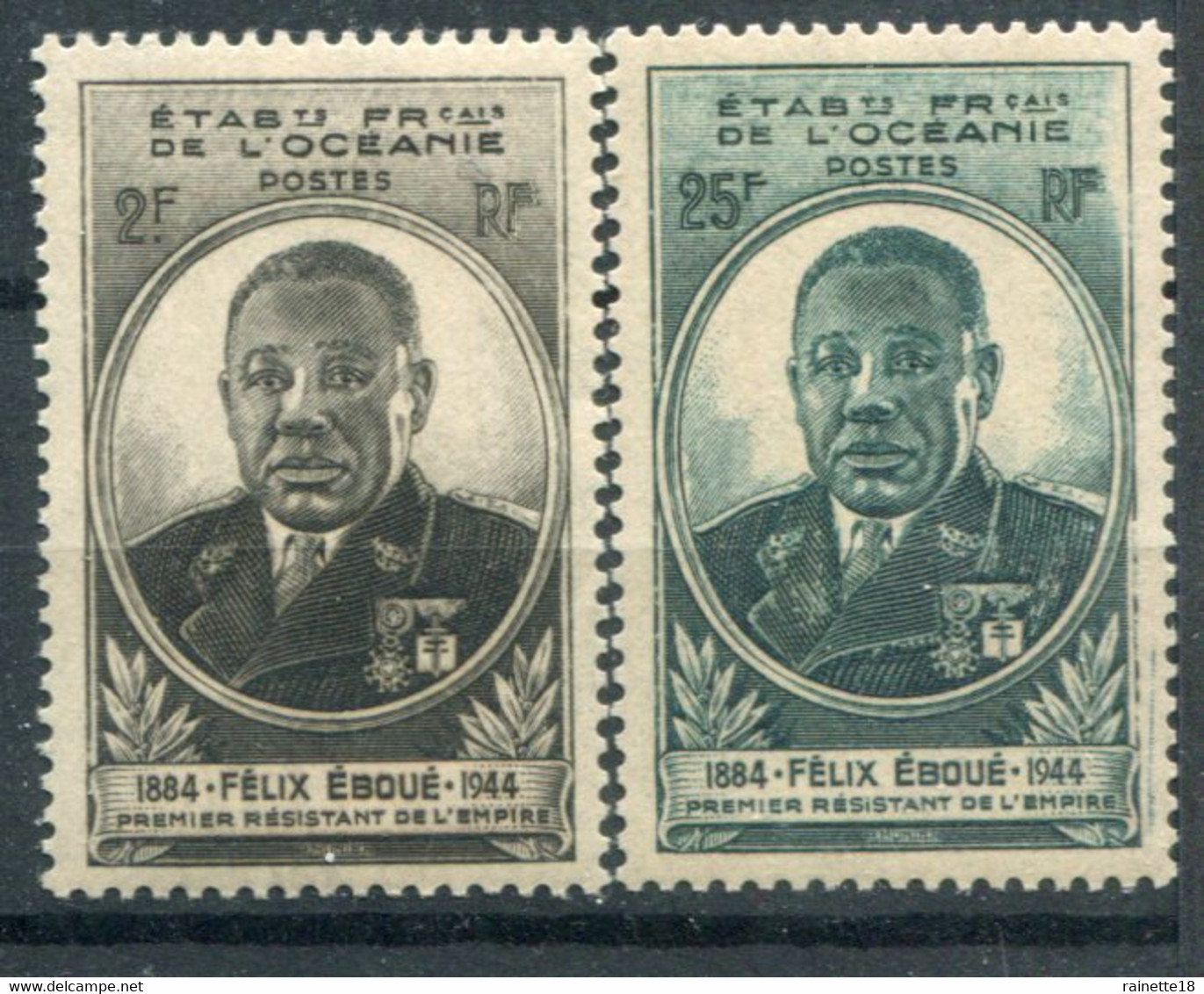 Océanie (Ets Français De L')         180/181 ** - Unused Stamps