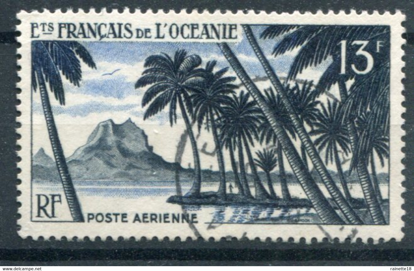 Océanie (Ets Français De L')         PA   32 Oblitéré - Poste Aérienne