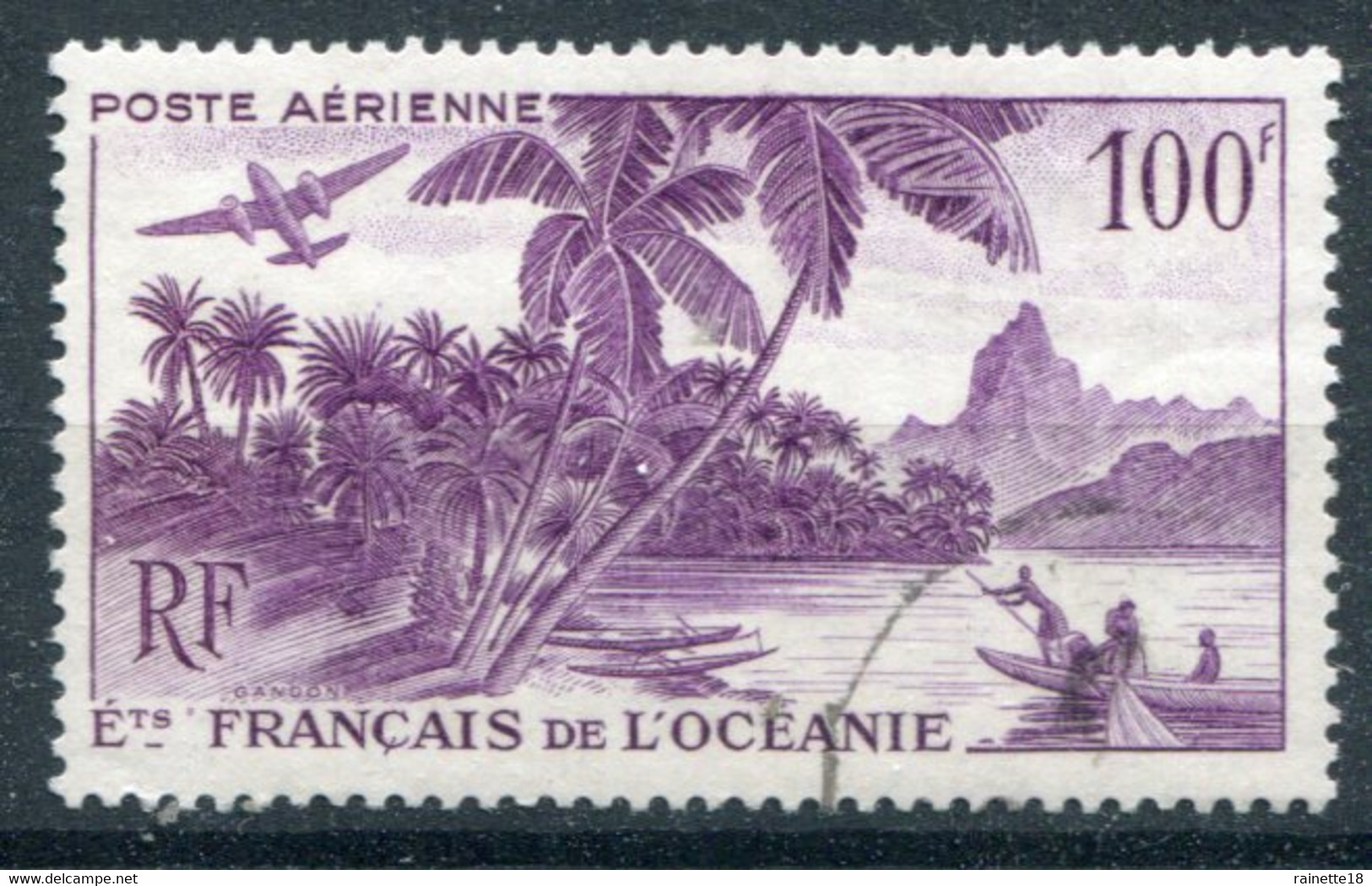 Océanie (Ets Français De L')         PA   27 Oblitéré - Airmail