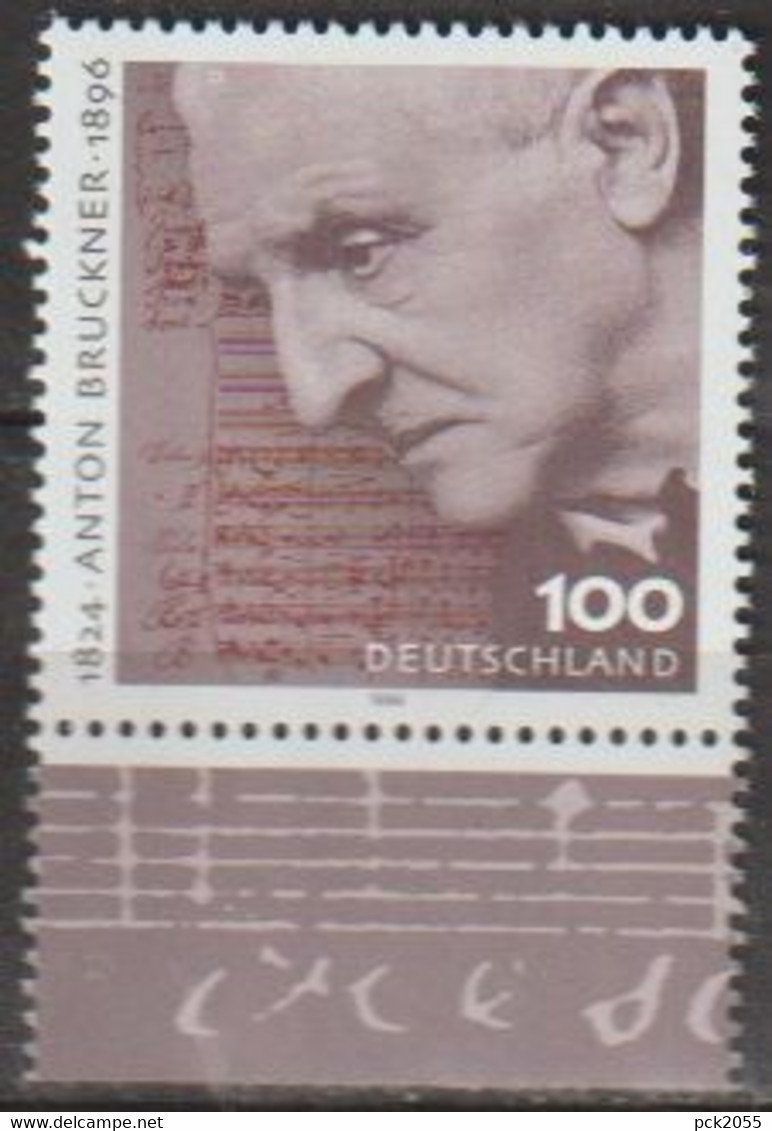 BRD 1996 MiNr.1888 ** Postfrisch 100.Todestag Von Anton Bruckner (A 2750)günstige Versandkosten - Unused Stamps