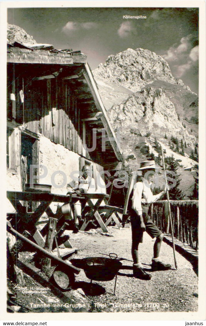 Tannheimer Gruppe I Tirol - Gimpelalm 1700 M - 4003 - Old Postcard - Austria - Unused - Tannheim