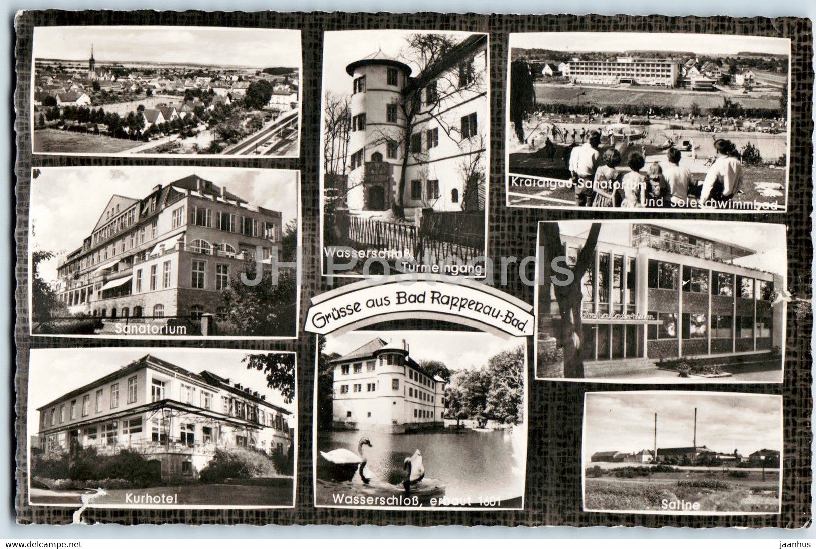 Grusse Aus Bad Rappenau - Old Postcard - Germany - Used - Bad Rappenau