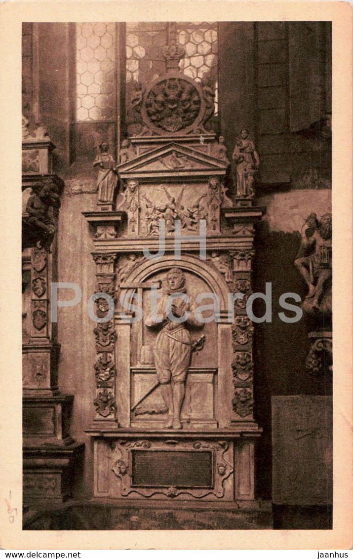 Wertheim A M - Graf V Manderscheid - Grabdenkmal Im Chor Der Protest Kirche - Church - Old Postcard - Germany - Unused - Wertheim