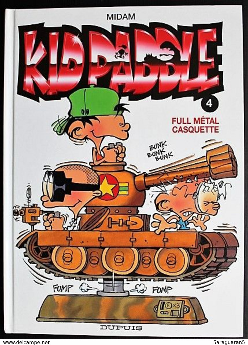BD KID PADDLE - 4 - Full Métal Casquette - Rééd. 2004 - Kid Paddle