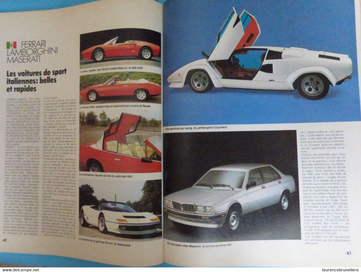 MAGAZINE SALON INTERNATIONAL DE L'AUTOMOBILE 1986 - NUMERO SPECIAL - Publicités